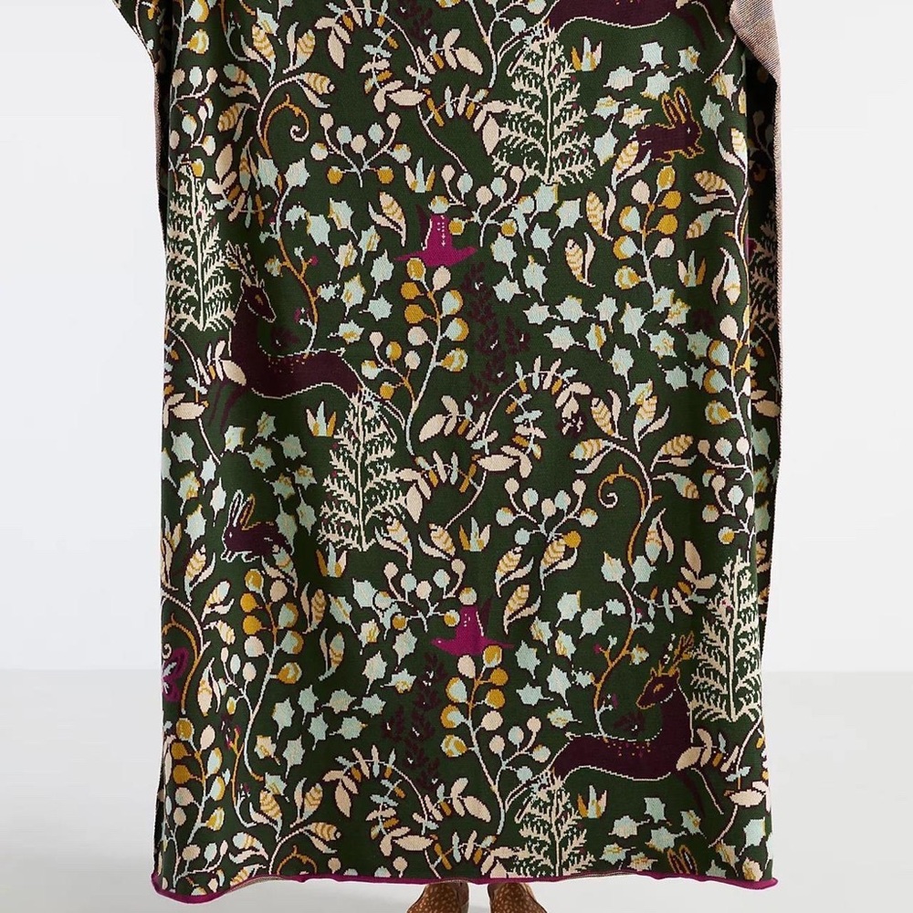 Anthropologie Vanessa Throw Blanket